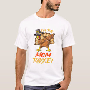 T-shirt Maman Turquie Correspondante Famille Groupe Thanks