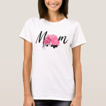 Maman Vintage Style Fleurs roses