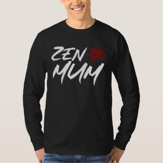 T-shirt Maman zen Méditation et yoga de la fête des mères 