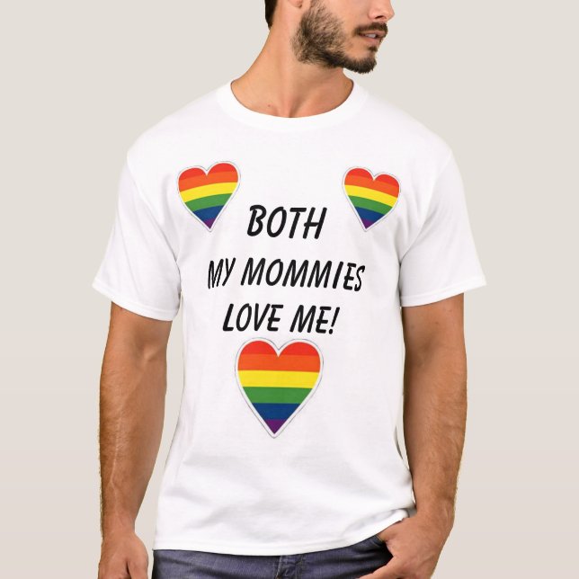 T-shirt Mamans gaies (Devant)