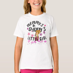 T-shirt Maman's & papa's Little Girl