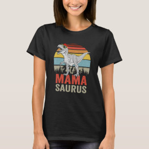 T-shirt Mamasaurus Dinosaur Mama Saurus Rex Famille Matchi
