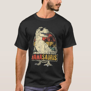 T-shirt Mamasaurus Dinosaur Rex Mama Fête des mères de mam