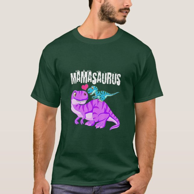 T-shirt Mamasaurus Dinosaur t Rex Fête des mères pour un c (Devant)