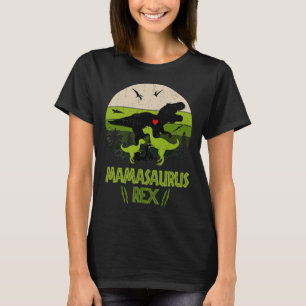 T-shirt Mamasaurus rex Dinosaur 2 Enfants Retro Vintage