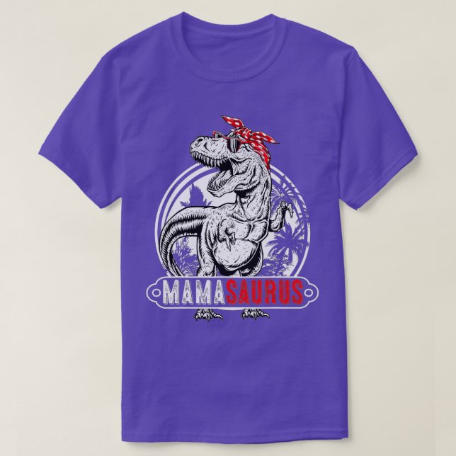 T-shirt Mamasaurus T rex Dinosaur Amusant Mama Saurus Mère (Design devant)