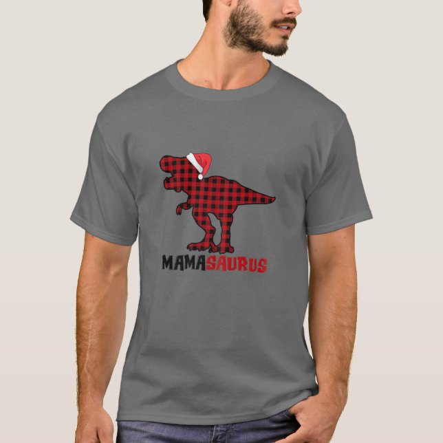 T-shirt Mamasaurus T Rex Dinosaur Mama Saurus Chris (Devant)