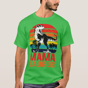 T-shirt Mamasaurus T Rex Dinosaur Mama Saurus Family Match