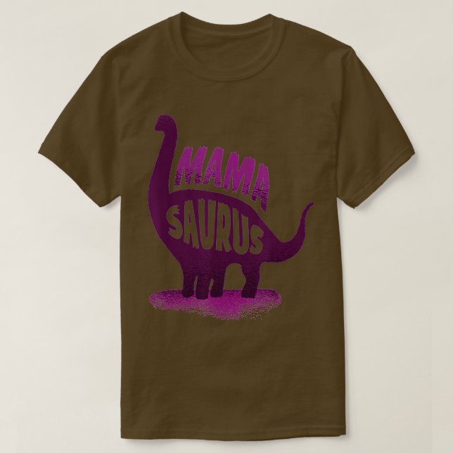 T-shirt Mamasaurus T Rex Mom Dinosaur Mama Saurus Mami (9) (Design devant)
