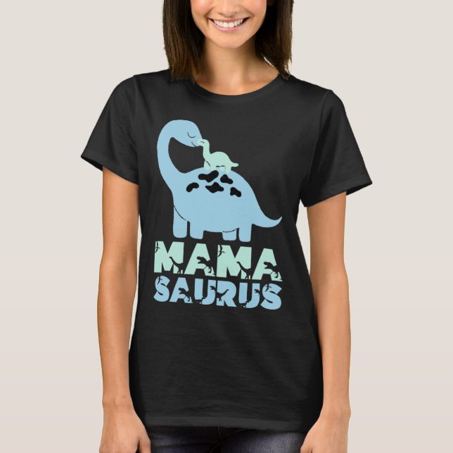 T-shirt Mamasaurus Trex Mama Saurus Mom Dinosaur Mama Rex  (Devant)