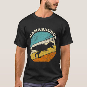 T-shirt Mamasaurus Vintage
