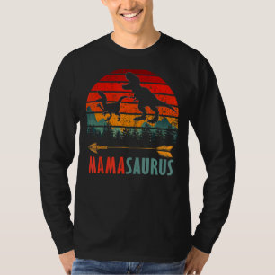 T-shirt Mamasaurus vintage T Rex Dinosaur Mama Saurus Moth