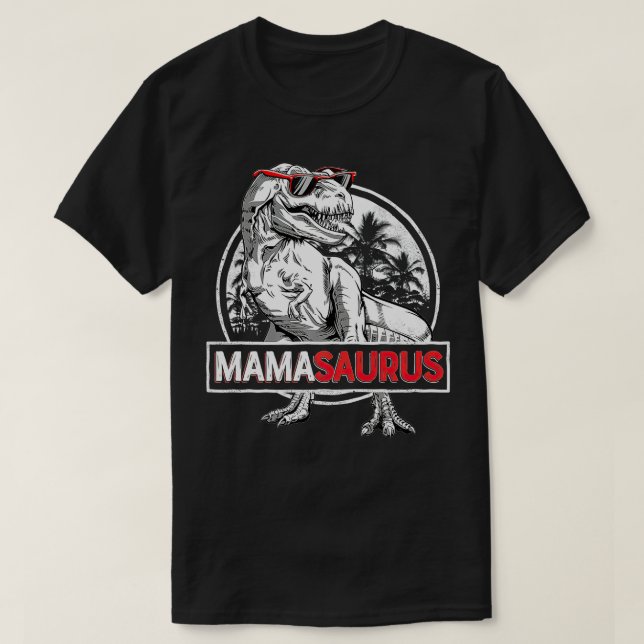 T-shirt    Mamasaurusrex Mama Saurus Dinosaur Femmes Maman (Design devant)