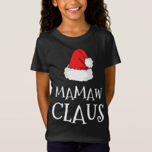 T-Shirt Mamaw Claus Christmas Casquette Family Group Corre