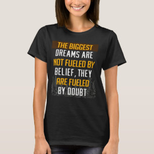 T-shirt Mamba Motivational Mentality Dreams n'est pas alim