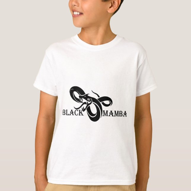 T-shirt Mamba noir (Devant)