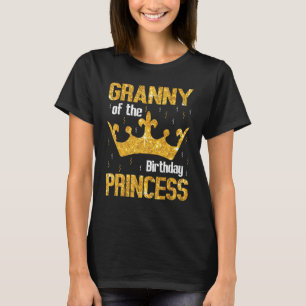T-shirt Mamie De L'Anniversaire Princesse Joyeux Jour Moi 
