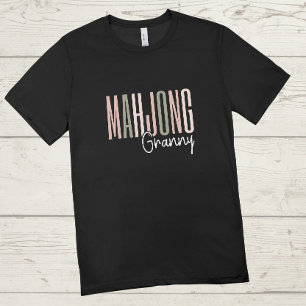 T-shirt Mamie Mahjong   Funny mahjong