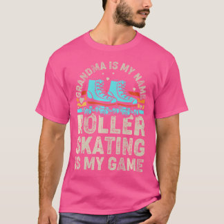T-shirt Mamie patineuse à roulettes Mamie patinage à roule