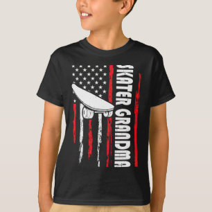 T-shirt Mamie skateur drôle de skateboard mec nous