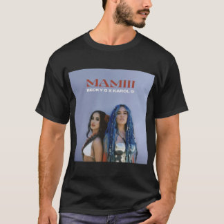 T-shirt MAMIII beck g karol g album cover