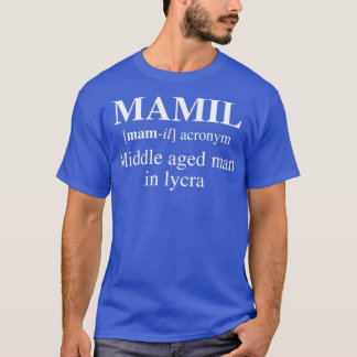 T-shirt MAMIL, Homme d'âge moyen à lycra