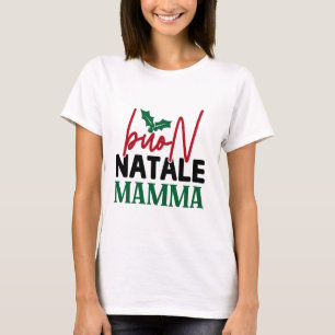 T-shirt Mamma de Buon Natale