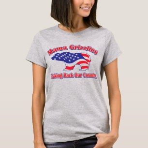 T-shirt Mamma-Grizzly