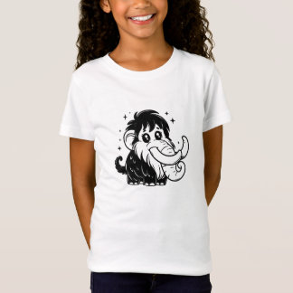 T-Shirt Mammoth laine de bébé mignonne
