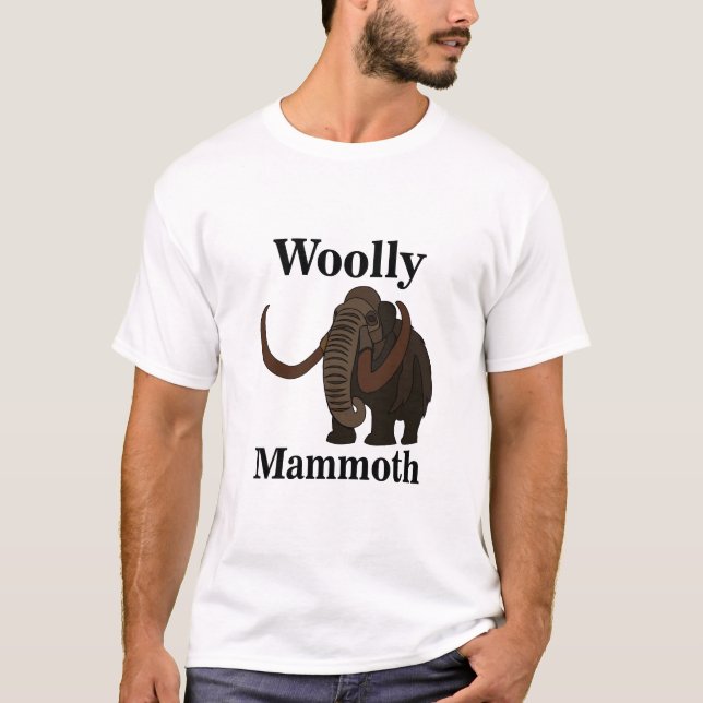 T-shirt Mammoth laineux (Devant)