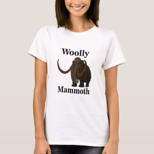 T-shirt Mammoth laineux