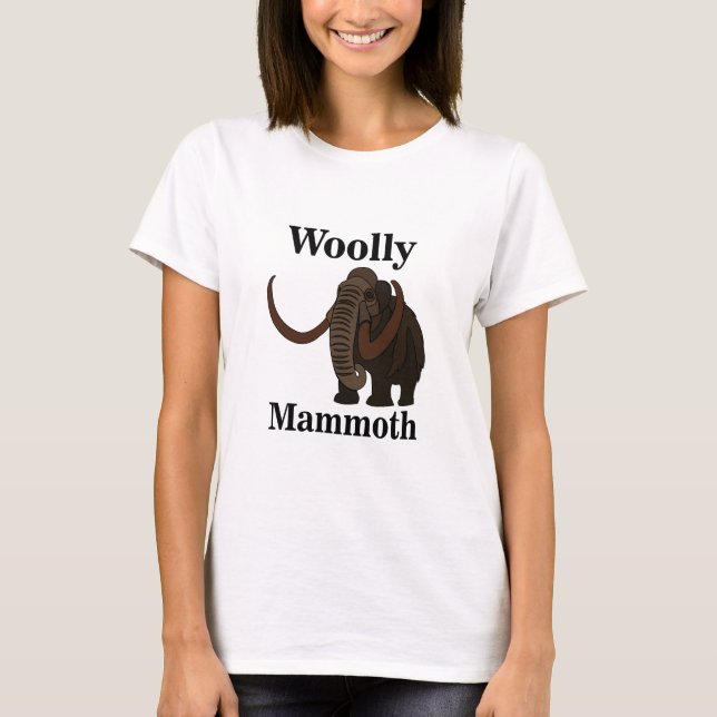 T-shirt Mammoth laineux (Devant)