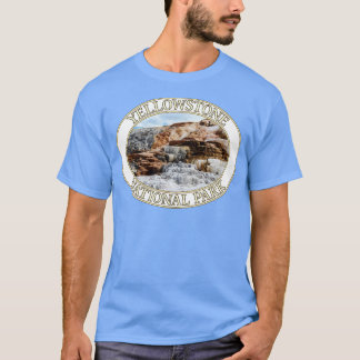 T-shirt Mammoth Springs au parc national Yellowstone à Wy