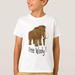 T-shirt Mammothe laine "libre"