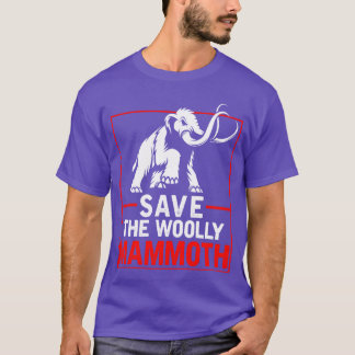 T-shirt Mammouth Animal Préhistorique Humour famille