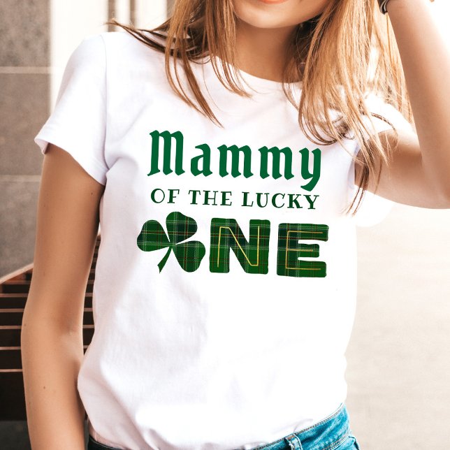 T-shirt Mammy Du Lucky One | Parents 1er anniversaire (Créateur téléchargé)