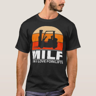 T-shirt Man I love Forklifts 