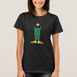 T-shirt  Man in Green Suit Art Retro Abstract