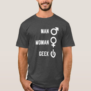 T-shirt Man Woman Cadeau Geek