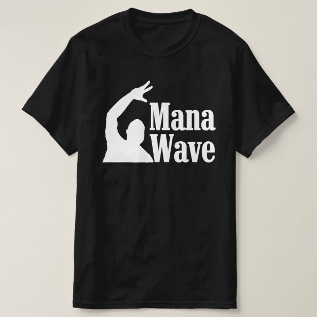 T-shirt Mana Wave Nouvelle-Zélande Salutation (Design devant)