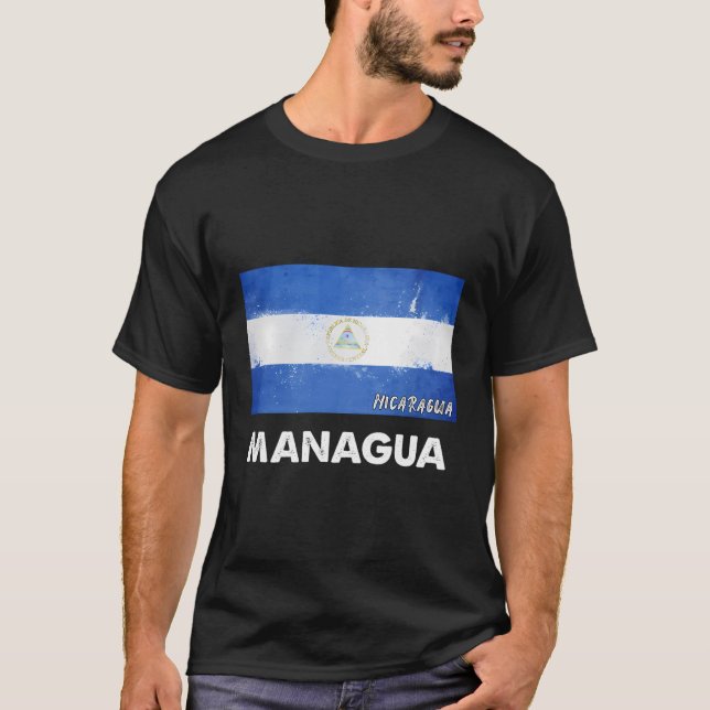 T-shirt Managua Nicaragua (Devant)