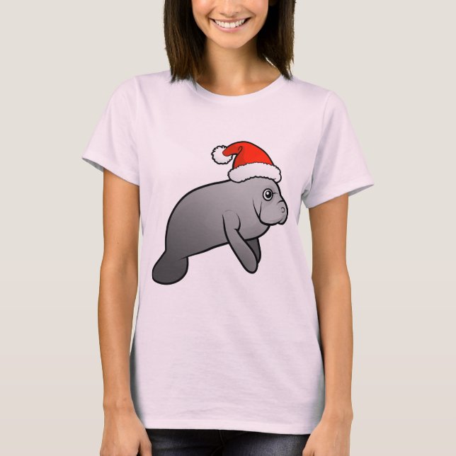 T-shirt Manat de Noël Père Noël (Devant)