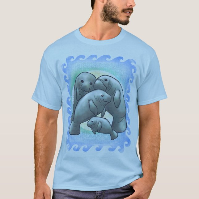 T-shirt Manatee (Devant)