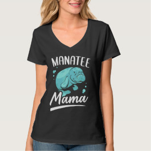 T-shirt Manatee Mama Animal marin Vache de mer