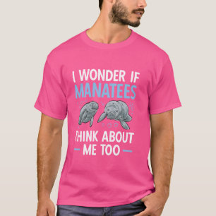 T-shirt Manatee Mer Animal Manatee