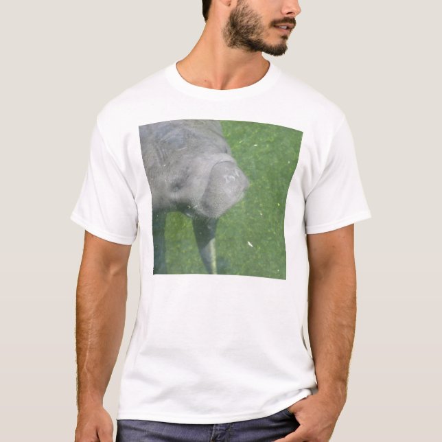 T-shirt Manatee Smiles (Devant)