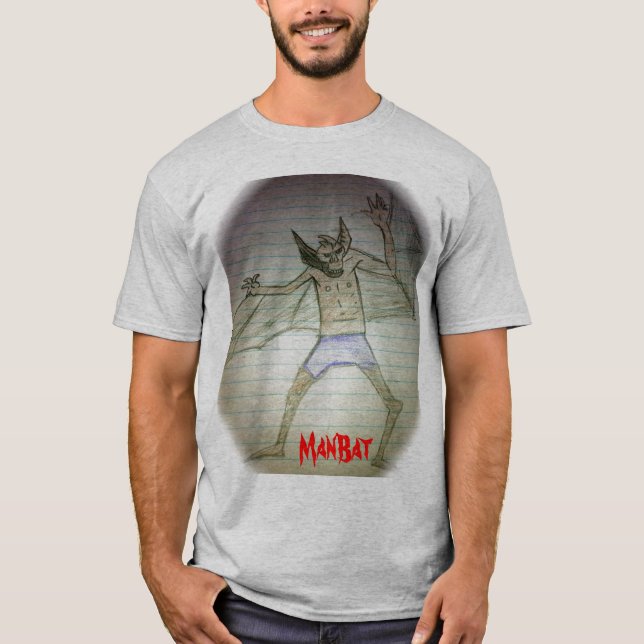 T-shirt ManBat ! (Devant)