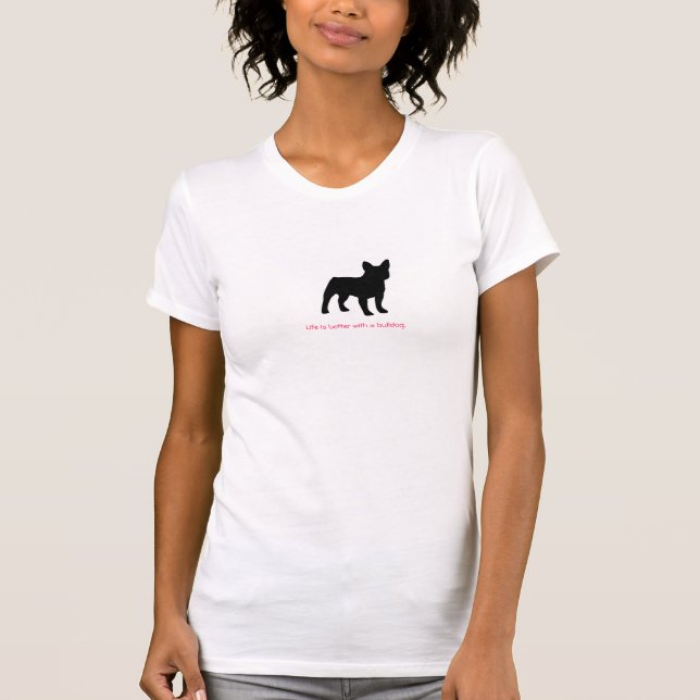 T-shirt Manche Bella pour femmes à manches courtes (Devant)