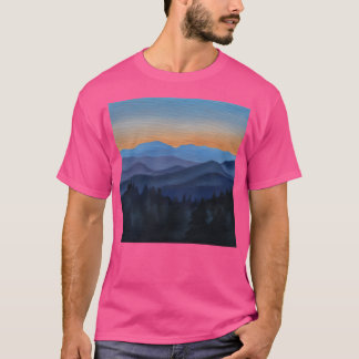 T-shirt Manche de baseball Smokey Mountain Paining