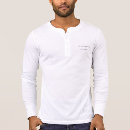 T-shirt Manche longue Henley